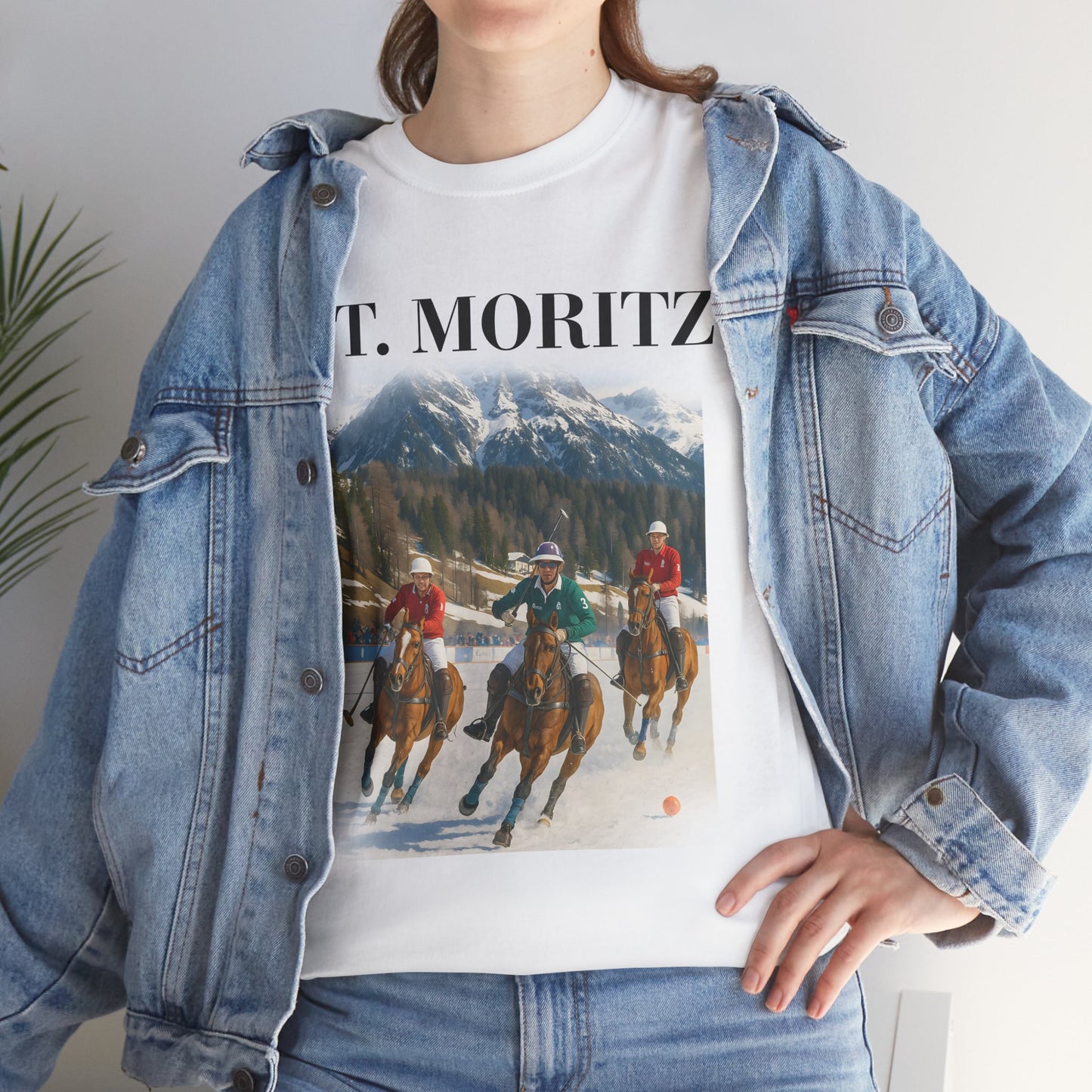 St. Moritz Snow Polo T-Shirt