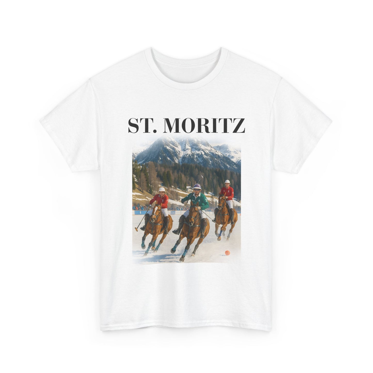 St. Moritz Snow Polo T-Shirt
